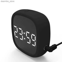 Desk Table Clocks 12/24 grand nombre Led Snooze réveil tactile réglable Blacklight Table horloge Mini cuisine silice voyage contrôle du son montre 24327