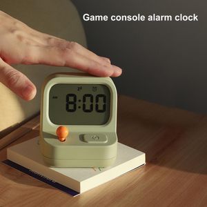 Relojes de mesa de escritorio Reloj despertador de escritorio Juego retro Temporizador electrónico en forma de máquina Cuenta regresiva multifunción Snooze para oficina en casa 230608