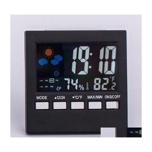Desktafel klokken huishouden kleur sn thermometer elektronica weer digitaal display mti function clock home decor gadgets hygrome dh4vw