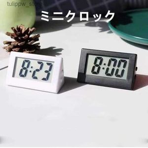 Desk Table Clocks Mini Table horloge numérique bureau étudiants créatifs utilisent petites horloges de bureau portables horloge électronique silencieuse pour la maison livraison gratuite L240323