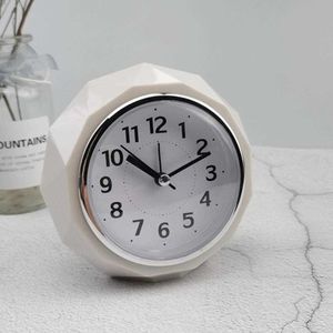 Relojes de mesa de escritorio Recién llegado Reloj de escritorio Luz de noche silenciosa precisa Alimentado por batería Reloj de alarma de música de mesa sin tictac para oficina AA230515