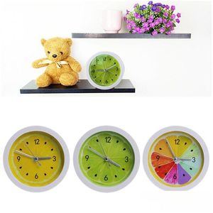 Desktafel klokken nieuwe stijl landelijk coole citroen fruit wekker modern minimalistisch desktop luie horloge za2865 drop levering home garde dhlte