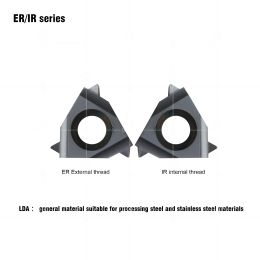 Deskar 100% origineel 11IR 11er 0,5 0,75 1,0 1,5 2,0iso 2.5iso LDA Hoogwaardige CNC Lathe Cutter Draaming Carbide Inserts Tools