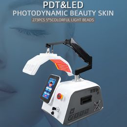 Desktop 7 Kleuren PDT LED Huidverjonging Verminderen Striae Rimpel Roodheid Fotodynamische Huid Whitening Machine