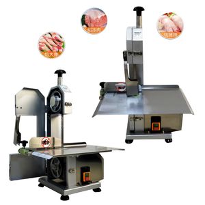 Machine de sciage d'os électrique domestique de coupeur d'os Commercial de bureau équipement de coupe de viande congelée de Steak de trotteur de cuisine