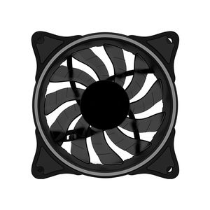 Ventilateur de châssis d'ordinateur de bureau 12cm aurora RGB éclipse solaire