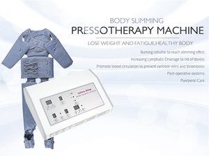 Desktop Mode Lymfe Drainage Body Slank Gewichtsverlies Massage Populaire Pressotherapie Machine met Sauna Suit Deken