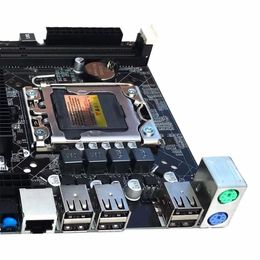 Carte mère d'ordinateur de bureau pour X58 LGA 1366 DDR3 16GB Support ECC RAM vente en gros Picxf