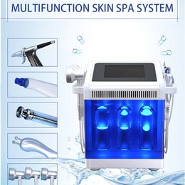 Bureau portable Hydra Aqua Peel Machine de beauté propre en profondeur Hydro Dermabrasion Rajeunissement de la peau du visage Dispositif de pulvérisation pour le visage à jet d'oxygène