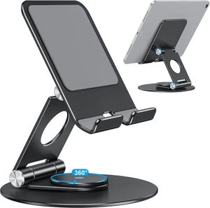 Support de tablette de bureau Support pivotant en aluminium pour ipad3 4 2 Mini support de téléphone portable