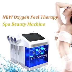 Type de bureau Soins de la peau multifonctionnels Microdermabrasion Hydro Dermabrasion Équipement facial Rajeunissement de la peau SPA Machine de soins du visage à l'oxygène