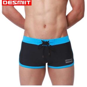 DESMIIT maillots de bain hommes maillot de bain Sexy maillot de bain homme maillot de bain Gay Boxer slips zwembroek heren Shorts Sunga