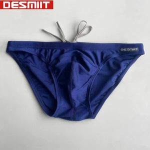 Desmiit Swimwear Mens Swim Briefs Sexy Bikini Swimming Trunks For Man Mini Swimsuit Gay Shorts Beach Zwembroek Heren Slips Sunga 240416