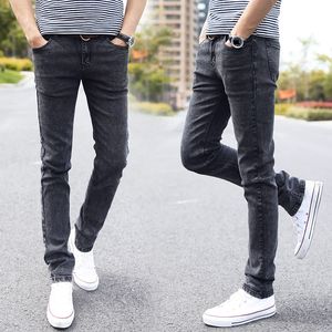 Desy Feeci marque hommes jean coupe ajustée jean en jean moulant concepteur élastique jean droit pantalon extensible pour hommes