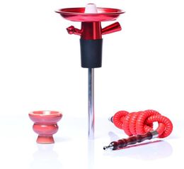 Détachenable narguilé shisha fumer des tuyaux d'eau mini-portable instantané coloré kit arabe bricolage accessoires de voyage1742722