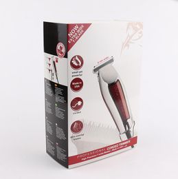 Detailer Red Men039s Tondeuses à cheveux électriques Cordon Rasoirs pour adultes Tondeuses professionnelles Rasoir d'angle Coiffure Fedex6168248