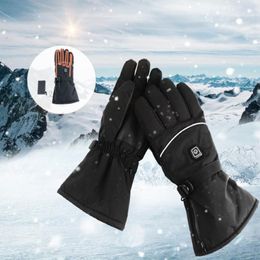 Details over elektrisch batterijaangedreven touchscreen Winterhandwarme verwarmde handschoenen Waterproof304g