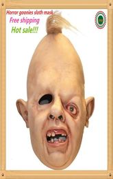 Détails sur le costume d'Halloween Sloth Goonies Film d'horreur Dress Up Masques de fête en latex WL11632100784