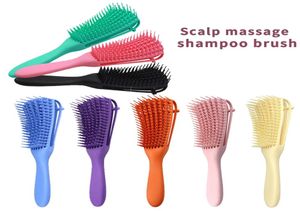 Cepillo para desenredar el cabello, masaje, peine húmedo, cepillo para el cabello 2a a 4c, ondulado/rizado/enrollado/húmedo/seco/aceite/pelo grueso 2693573