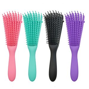 Brosse à cheveux démêlante Massage du cuir chevelu pour brosse à cheveux bouclés brosses démêlantes femmes hommes Salon beauté outil de coiffure