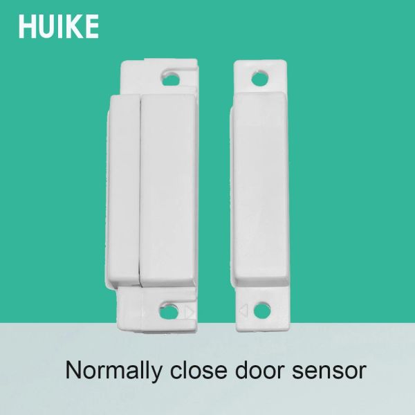 Detector 10 Uds Sensor de contacto de puerta puerta de plástico alarma abierta Detector magnético normalmente cerrado interruptor magnético accesorios de seguridad