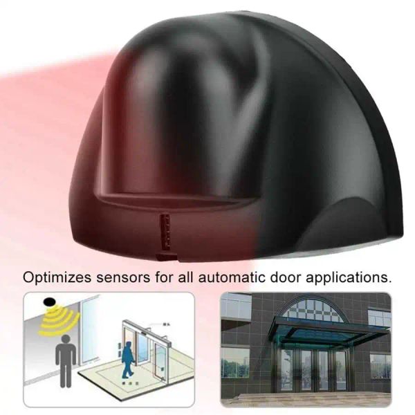 Detector 1224V 24.125 GHz Sensor de movimiento de microondas Sensor de movimiento Sistema de seguridad inteligente para puertas automáticas ascensores ATM