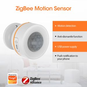 Détecteur 2021 Capteur de mouvement Smart Pir de Tuya Zigbee