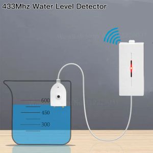 Détecteur 433MHz Capteur d'eau Smart Home Cuisine Cuisine Fuise d'eau Détecteur Ewelink App Propriément des fuites La notification fonctionne avec Sonoff RF Bridge