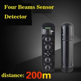 Detector antiinbraak de varios balcones, Sensor inteligente de fotocelda IR, detector interior, distancia de 600 m para sistema de alarma de casa