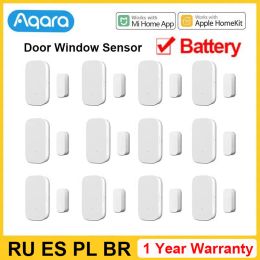 Détecteur Aqara Door Capteur Smart Window Door Magnet Intelligent Home Security Device Zigbee Wireless Control Mi Home Mijia App HomeKit