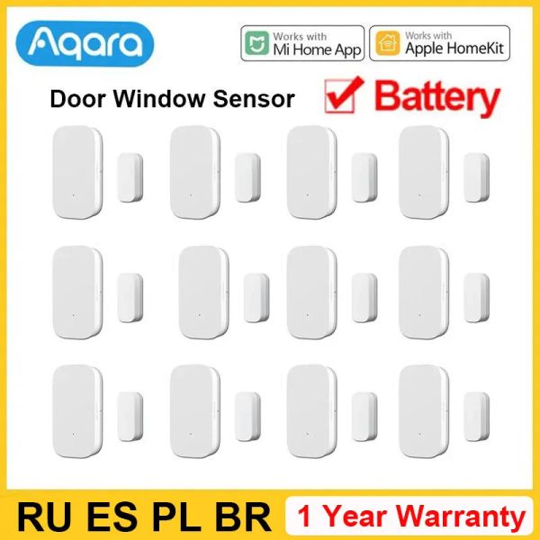 Detector Aqara Puerta Sensor Smart Window Door Magnet Intelligent Home Security Security Securil