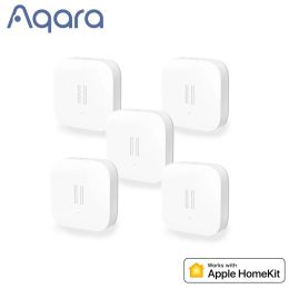 Détecteur Aqara Capteur de vibration Capteur de sommeil Objets de valeur Surveillance d'alarme Notification de choc de vibration Gyroscope intégré pour Mi Home Homekit