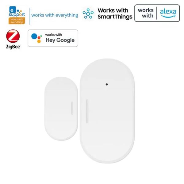 Détecteur Aubess Ewelink Zigbee 3.0 Smart Window Porte porte Capteur Détecteur Smart Home Security Alarm System Gateway Hub requis