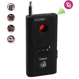 Detector Cámara oculta Finder Anti Spy Bug Detector CC308 Mini Signal inalámbrica GSM GPS Dispositivo BLOQUEADOR DE PRIVACIÓN Radio Escáner RF SpyFinder