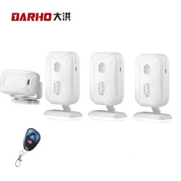 Detector Darho inalámbrico Home Security Magnetic 36 Tunes Sensor Alarma Tienda Puerta de entrada abierta Detector de entrada Detector Bell Bell