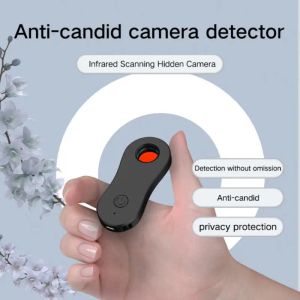 Detector para cámara oculta, protección de seguridad para la cámara espía para la cámara de detección de infrarrojos de cámara evita el monitoreo, para gadgets hotel