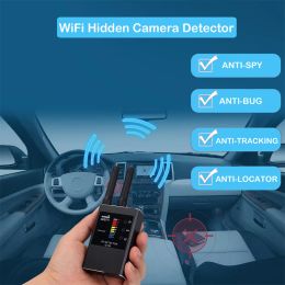 Détecteur G738 Profession Anti Spy Wireless RF Signal Detector Bug GSM GPS Tracker Camera Écoute Dispositif Professional Signal Finder