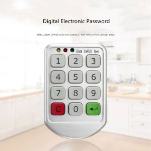 Detector Intelligent elektronisch deurcodeslot Digitaal wachtwoordtoetsenbord Nummer Kast Lade Deur Codeslot Opbergkast Veiligheidsslot