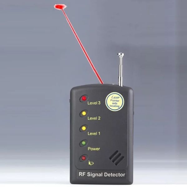 Detector Multiuse Detector RF Detector de señales Láser Teléfono asistido GSM GSP GPS Bug Camera de lente escáner para seguridad anticandid