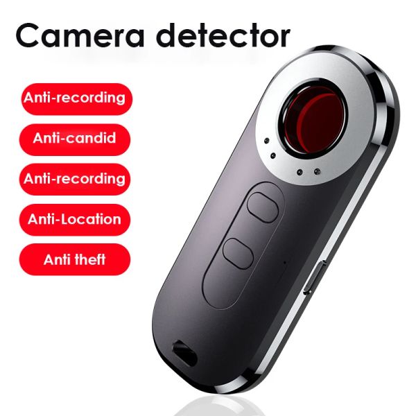 Détecteur Nouveau détecteur de caméra caché Protection de sécurité Empêcher la surveillance du scanner de signal sans fil RF portable pour les voyages à domicile