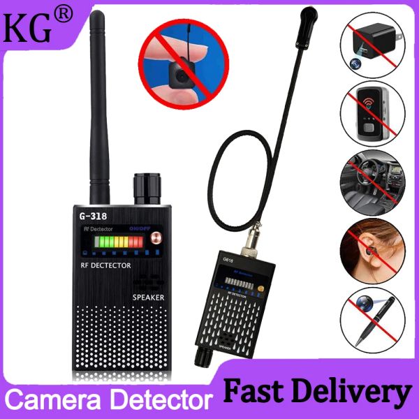 Détecteur Professional Signal RF Détecteur Porable Pinhole Pinhole GSM Bug Signal Finder DÉTECTER GPS GPS Signal Blocker magnétique