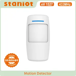 Détecteur Staniot Smart Wireless Pir Motion Détecteur du corps humain Infrarouge Home Security Burglaar Alarm Capteur 433 MHz pour le panneau antitheft