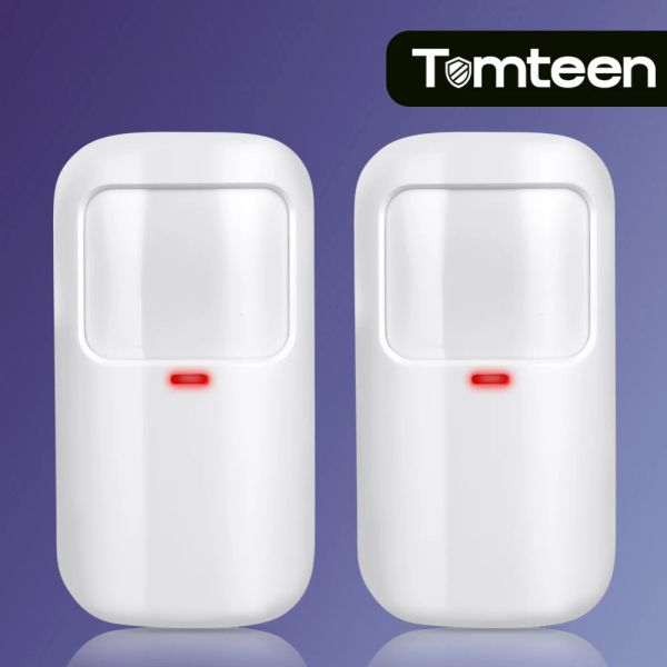 Détecteur Tomteen Wireless Mini PIR Motion Capteur Alarme 433 MHz EV1527 Détecteur Capteur infrarouge pour la sécurité de la sécurité GSM Système d'alarme GSM