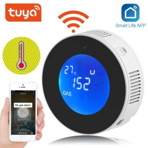 Détecteur Tuya WiFi WiFi Wiless Natural Detector DÉTECTION DE GAZ BUBUSTIBLE DÉTECTORE SMART HOUSE PROTECTION SUPPRENTION SMARTLIFE