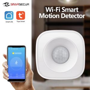 Detector Tuya Motion PIR Sensor Detector WiFi Sensor de movimiento Smart Life App Wireless Home Security System