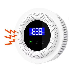 Detector Tuya WiFi Natuurlijk voor gaslekdetector LPG LEAKAGE SENSOR SOOM ALARM 433MHz Remote Control