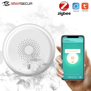 Detector Tuya Zigbee Smoke Detector Brand Alarm Smoke Sensor Zeer gevoelig brandalarmsysteem