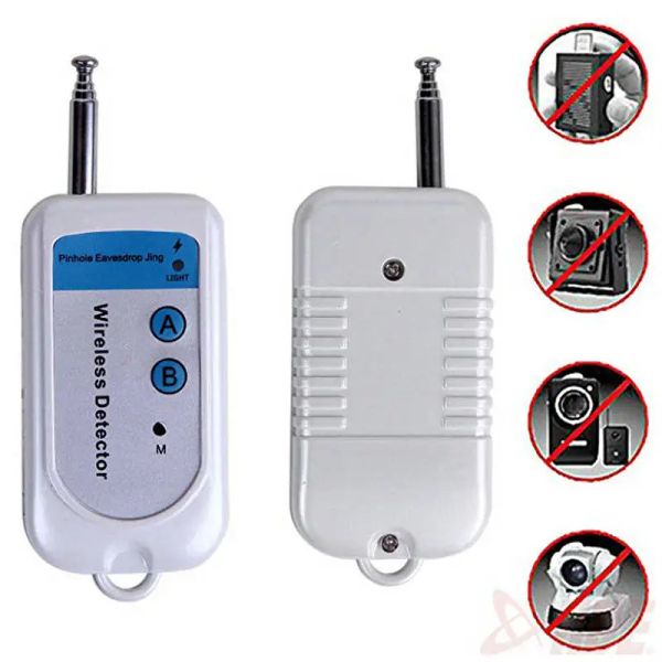 Détecteur Signal sans fil RF détecteur Tracer Mini Spy Camera Finder Finder Ghost Sensor 1002400 MHz GSM ALARM DIPPORT RADIO CHÉLORATION DE FREVÉRENCE