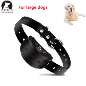 Disuasorio Collar antiladridos para perros grandes Collar ajustable de TPU negro 5 niveles de sensibilidad ajustables Hasta 45 días de tiempo de funcionamiento Producto para mascotas