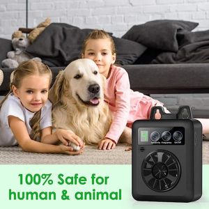 Dissuasion K6 Affichage numérique Intelligent Anti-aboiement Dispositif d'arrêt ultrasonique pour dresseur de chiens Dispositif répulsif Anti-bruit Produit pour animaux de compagnie